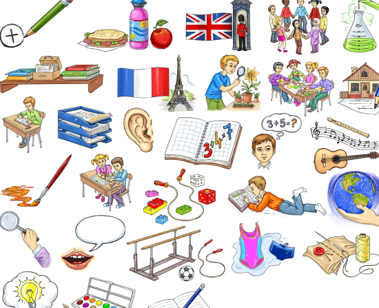 clipart for school subjects - photo #4