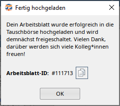 Tauschboerse_upload-successful